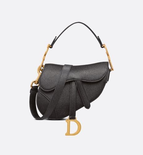 dior saddle bag mini black|mini lady dior milly bag.